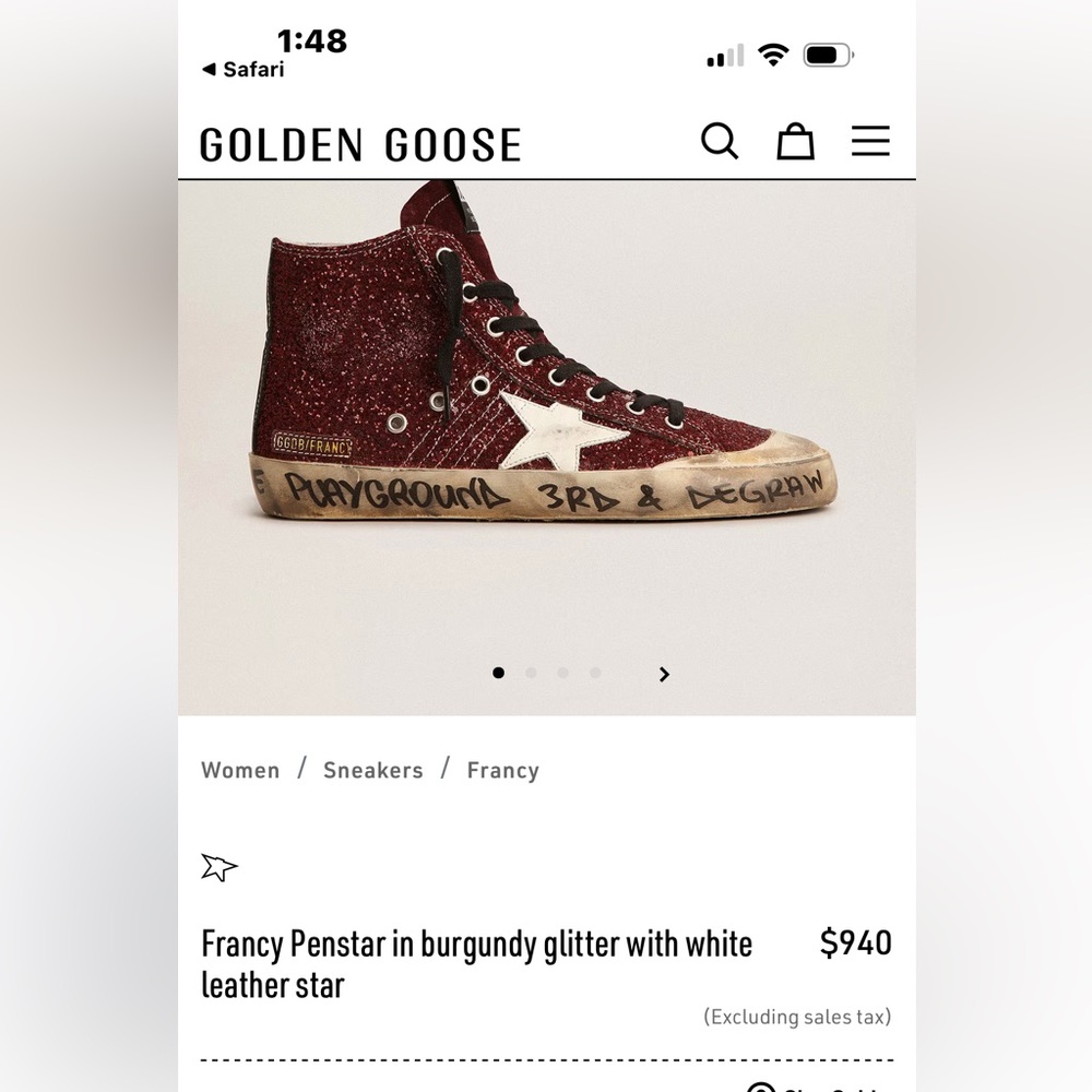 Golden goose Francy